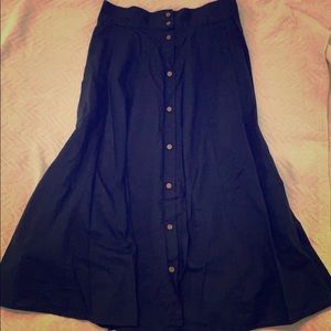 High waisted skirt